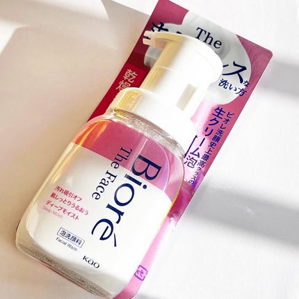 ビオレ ザフェイス 泡洗顔料 ディープモイスト/ビオレ/泡洗顔を使ったクチコミ(2枚目)