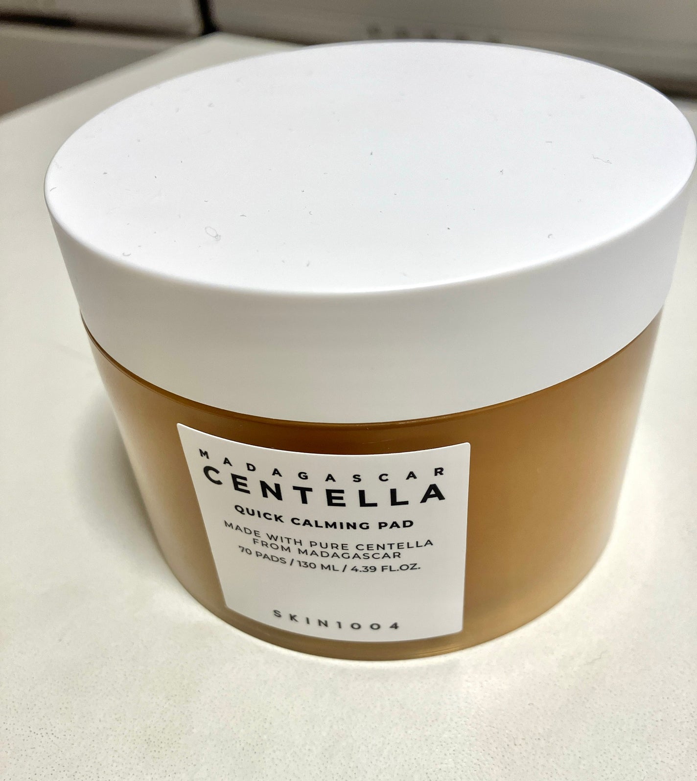 センテラ クイックカーミングパッド/SKIN1004/トナーパッドを使ったクチコミ(1枚目)