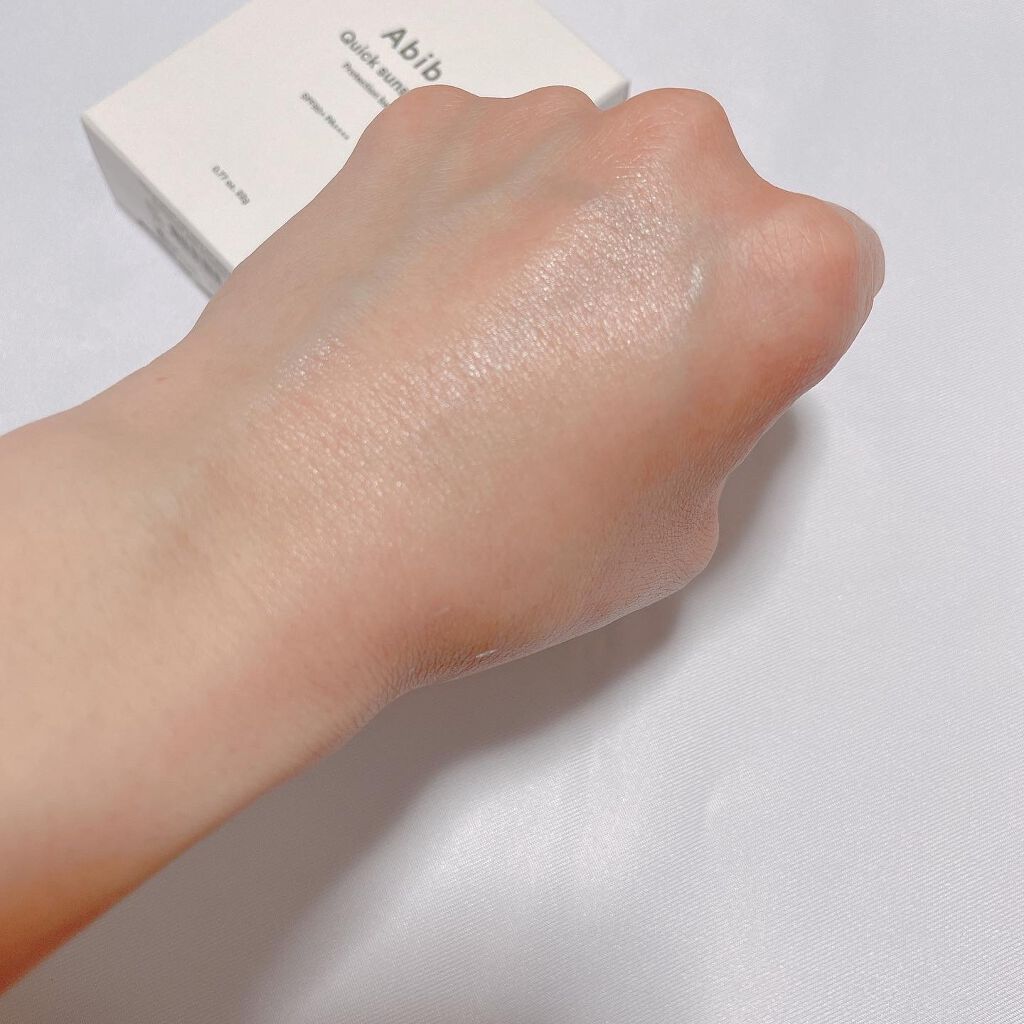 クイック サンスティック プロテクションバー/Abib /日焼け止めスティックを使ったクチコミ（3枚目）