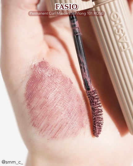 パーマネントカール マスカラ WP(ロング) 101 ローズ/FASIO/マスカラを使ったクチコミ(2枚目)