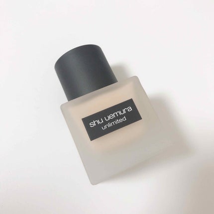 (旧)アンリミテッド ラスティング フルイド/shu uemura/リキッドファンデーションを使ったクチコミ(1枚目)