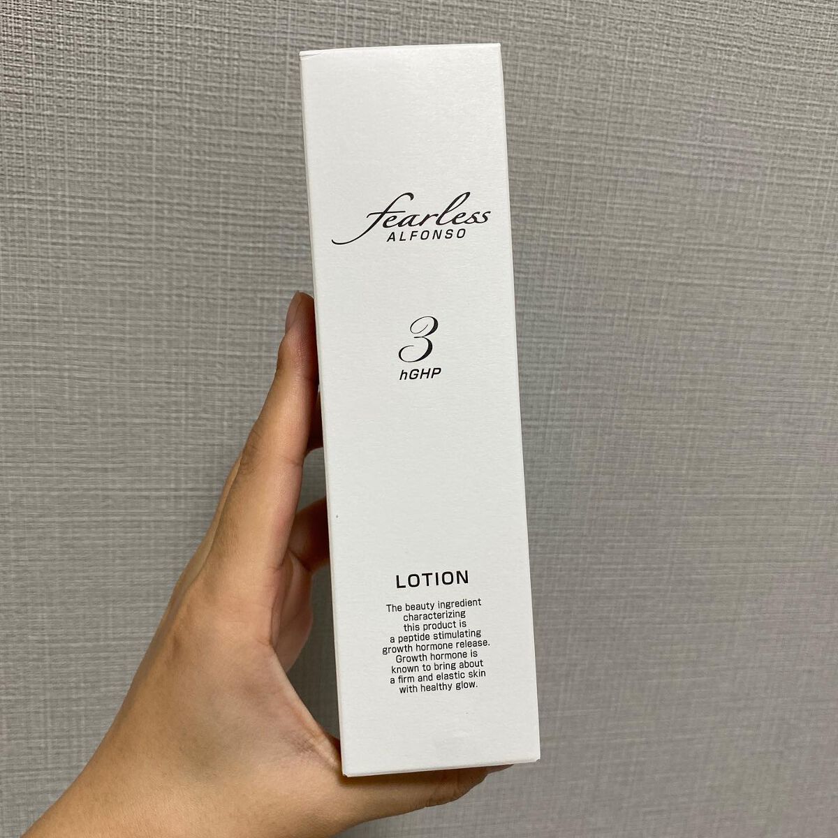 アルフォンソ ローション /fearless/化粧水を使ったクチコミ(1枚目)