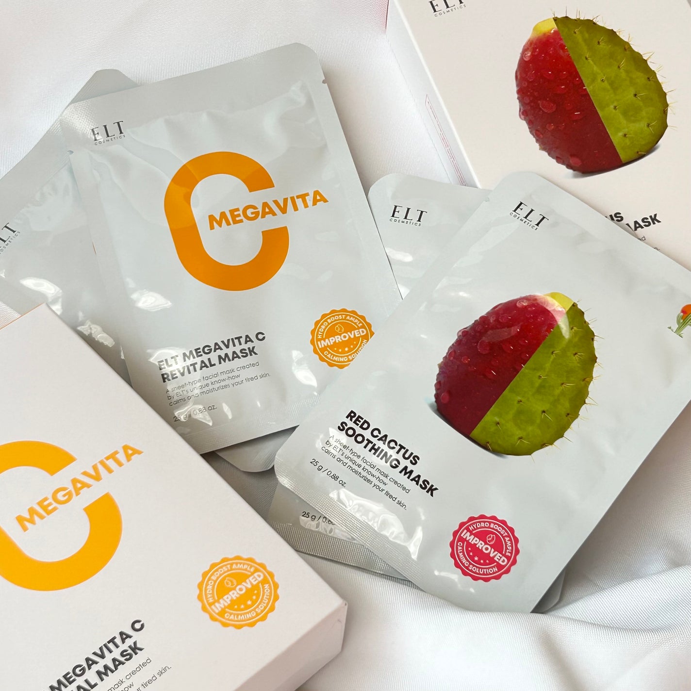 レッドカクタススージングマスク/ELT COSMETICS/シートマスク・パックを使ったクチコミ(1枚目)