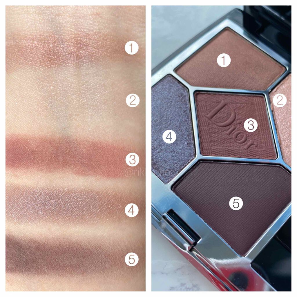 【旧】サンク クルール クチュール/Dior/アイシャドウパレットを使ったクチコミ(2枚目)