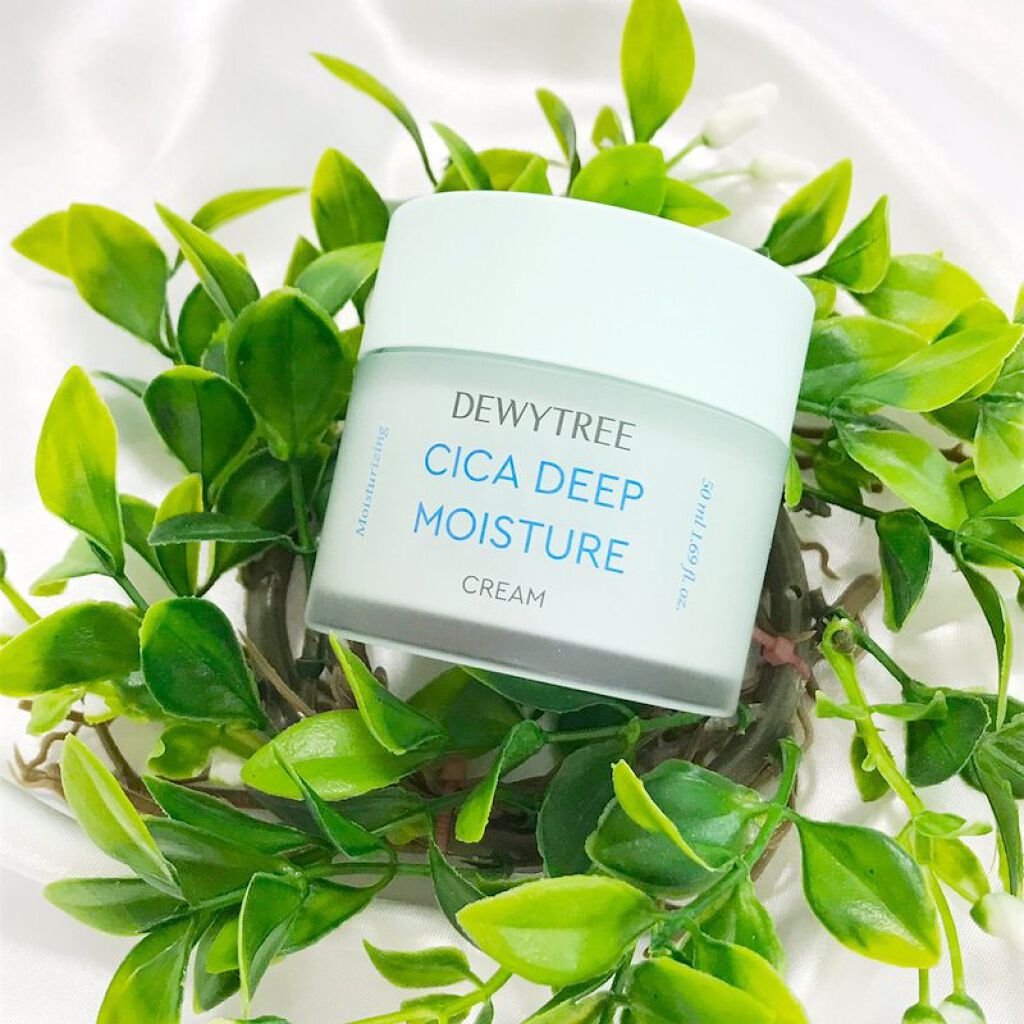 CICA ディープモイスチャークリーム/DEWYTREE/フェイスクリームを使ったクチコミ（1枚目）