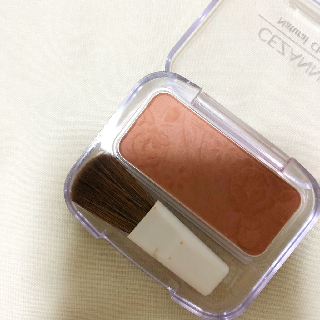 ナチュラル チークN/CEZANNE/パウダーチークを使ったクチコミ(2枚目)