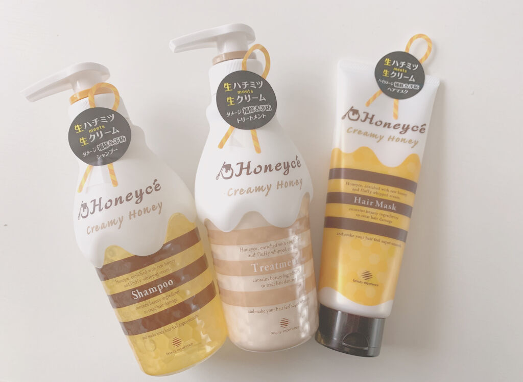 クリーミーハニー シャンプー/トリートメント/ハニーチェ/市販シャンプーを使ったクチコミ（1枚目）