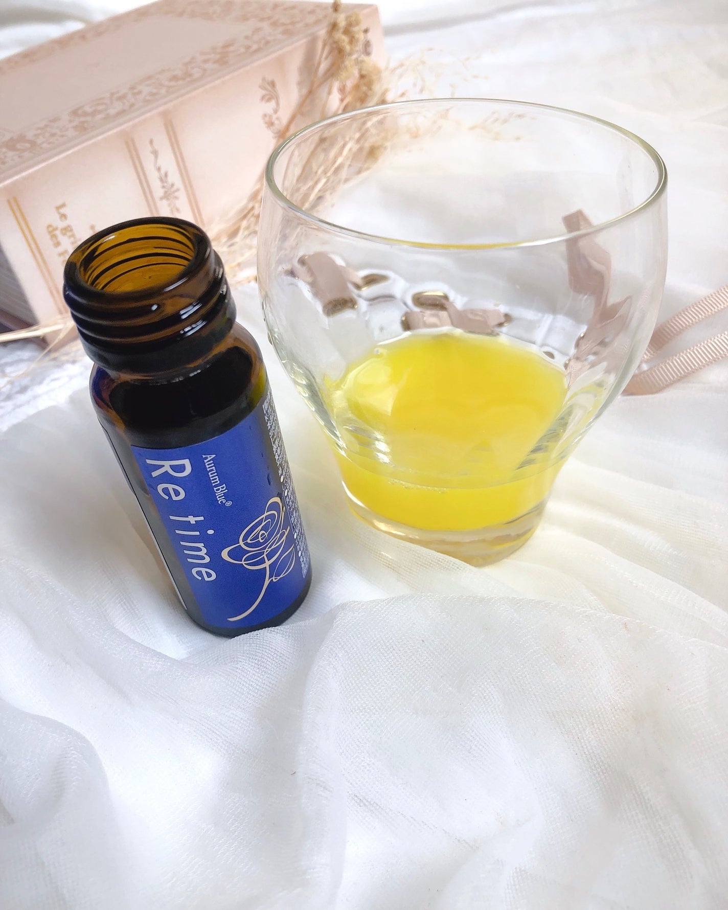 Re time ブルーローズドリンク/オーラムブルー/美容ドリンクを使ったクチコミ(2枚目)