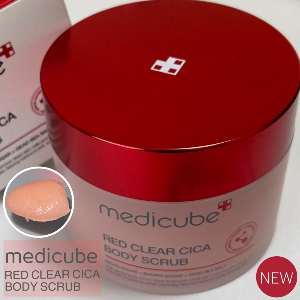 レッドシカボディスクラブ/MEDICUBE/ボディスクラブを使ったクチコミ(1枚目)