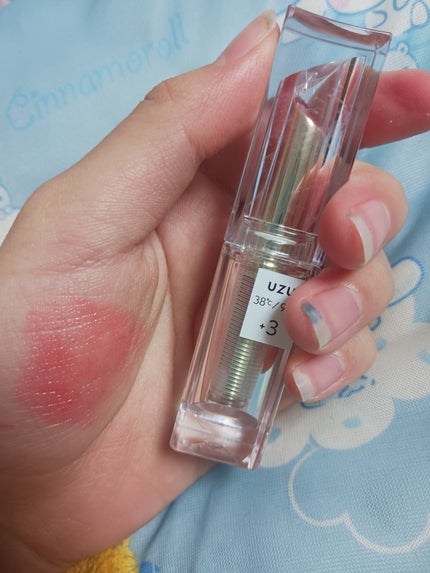 せるか on LIPS 「UZUのリップです!見た目可愛い!!スティックの方は、色持ちい..」(5枚目)