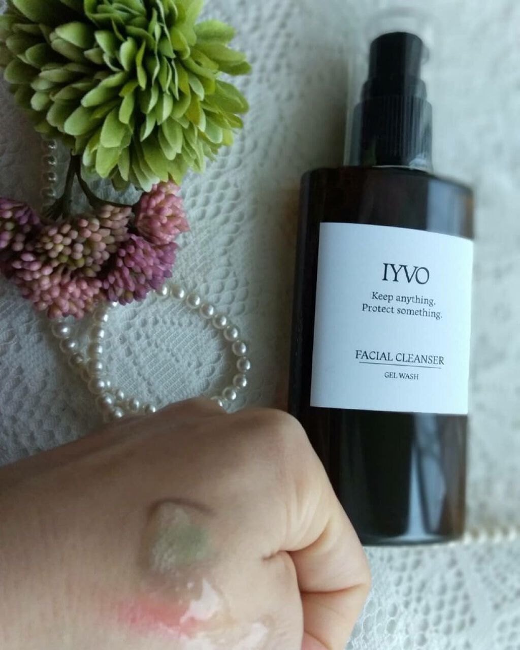 フェイシャルクレンザー ジェルウォッシュ/IYVO/その他洗顔料を使ったクチコミ(2枚目)