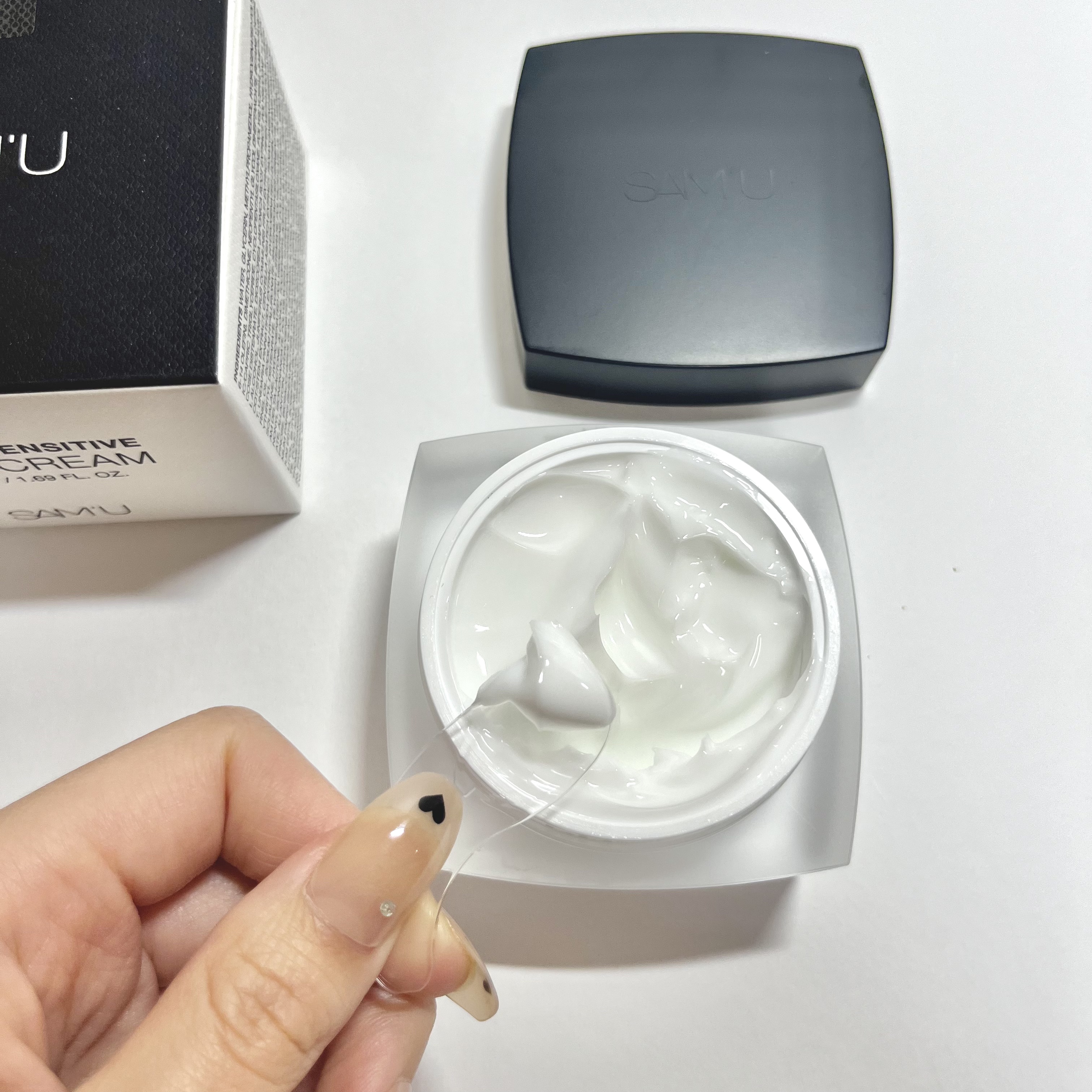 サミュ PHセンシティブクリーム/SAM'U/フェイスクリームを使ったクチコミ（3枚目）