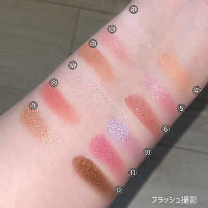 アイシャドウ × 12(M・A・C X L COLLECTION)/M・A・C/アイシャドウパレットを使ったクチコミ(2枚目)