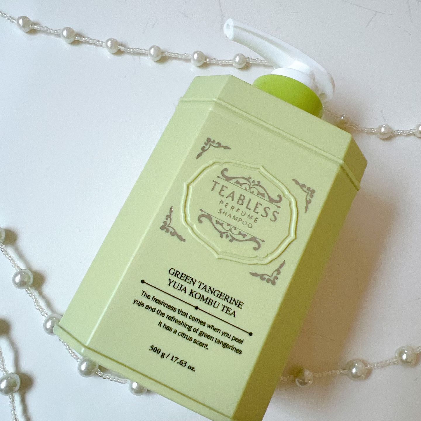 清柑柚子コンブチャパヒューム薄毛ケアシャンプー/TEABLESS/市販シャンプーを使ったクチコミ（2枚目）