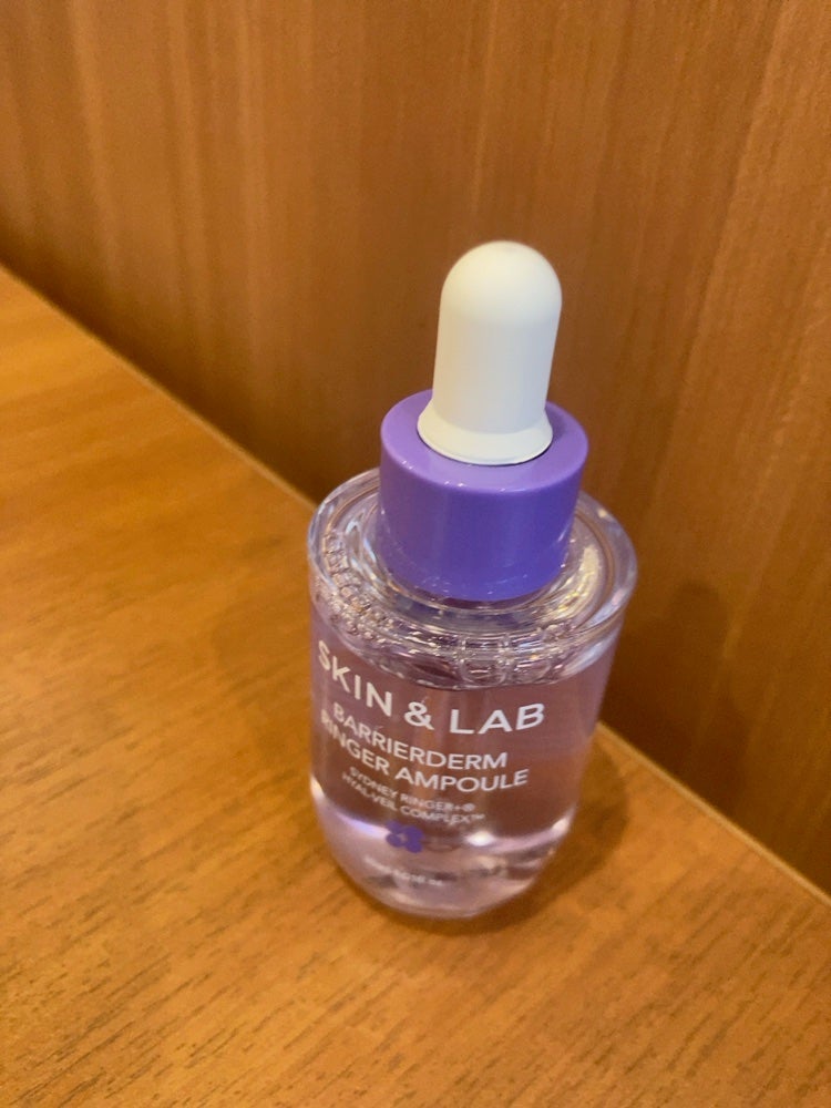 バリアダームリンガーアンプル/SKIN&LAB/美容液を使ったクチコミ(1枚目)