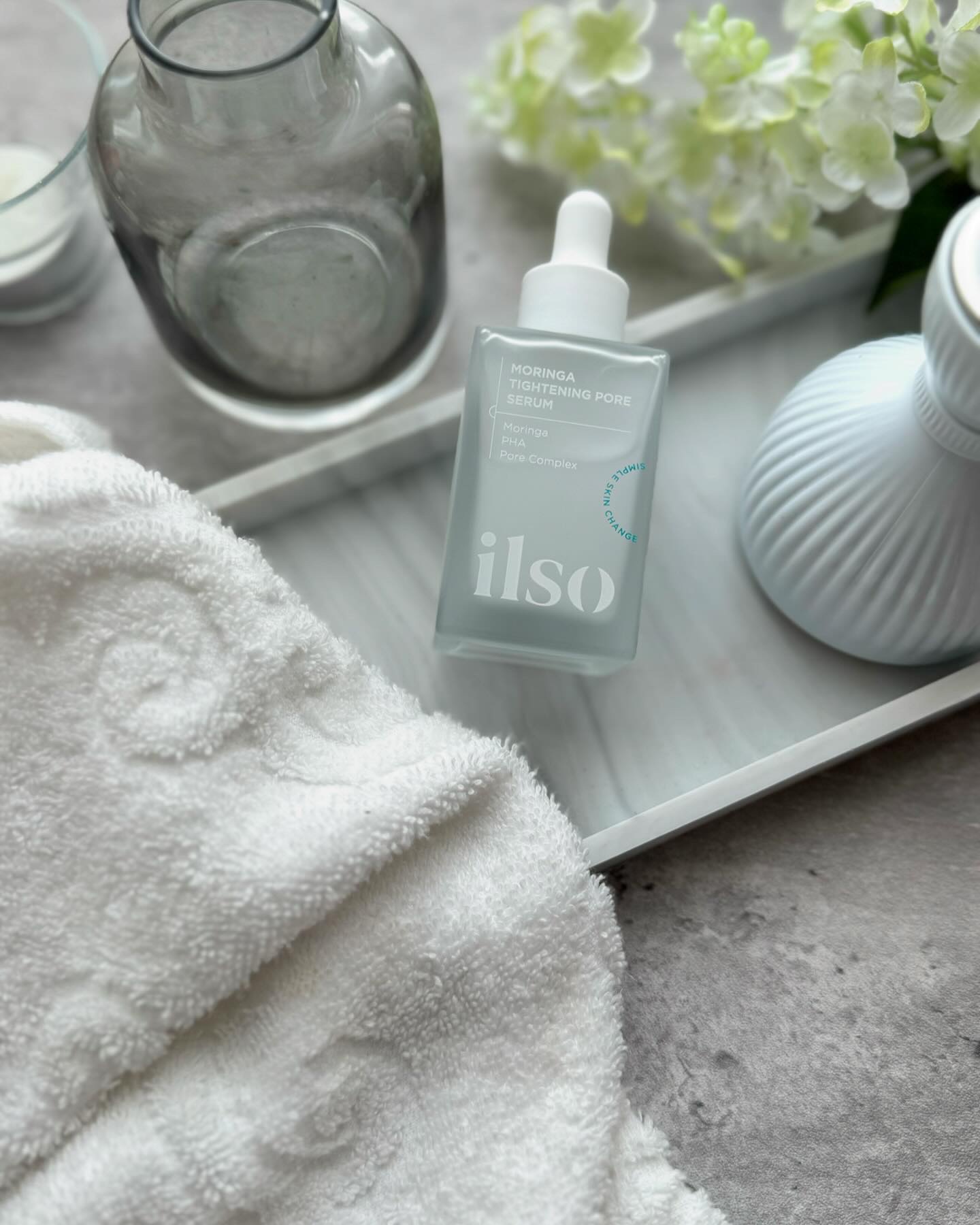 モリンガタイトニングポアセラム/ilso/美容液を使ったクチコミ（2枚目）