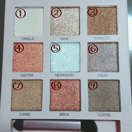 マイシャドウパレット/play on make/アイシャドウパレットを使ったクチコミ(6枚目)