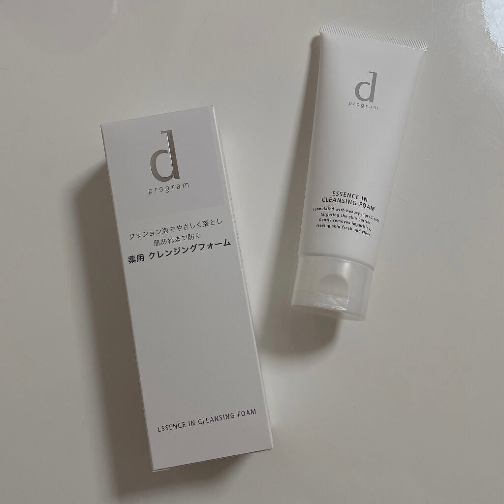 エッセンスイン クレンジングフォーム/d プログラム/洗顔フォームを使ったクチコミ(1枚目)