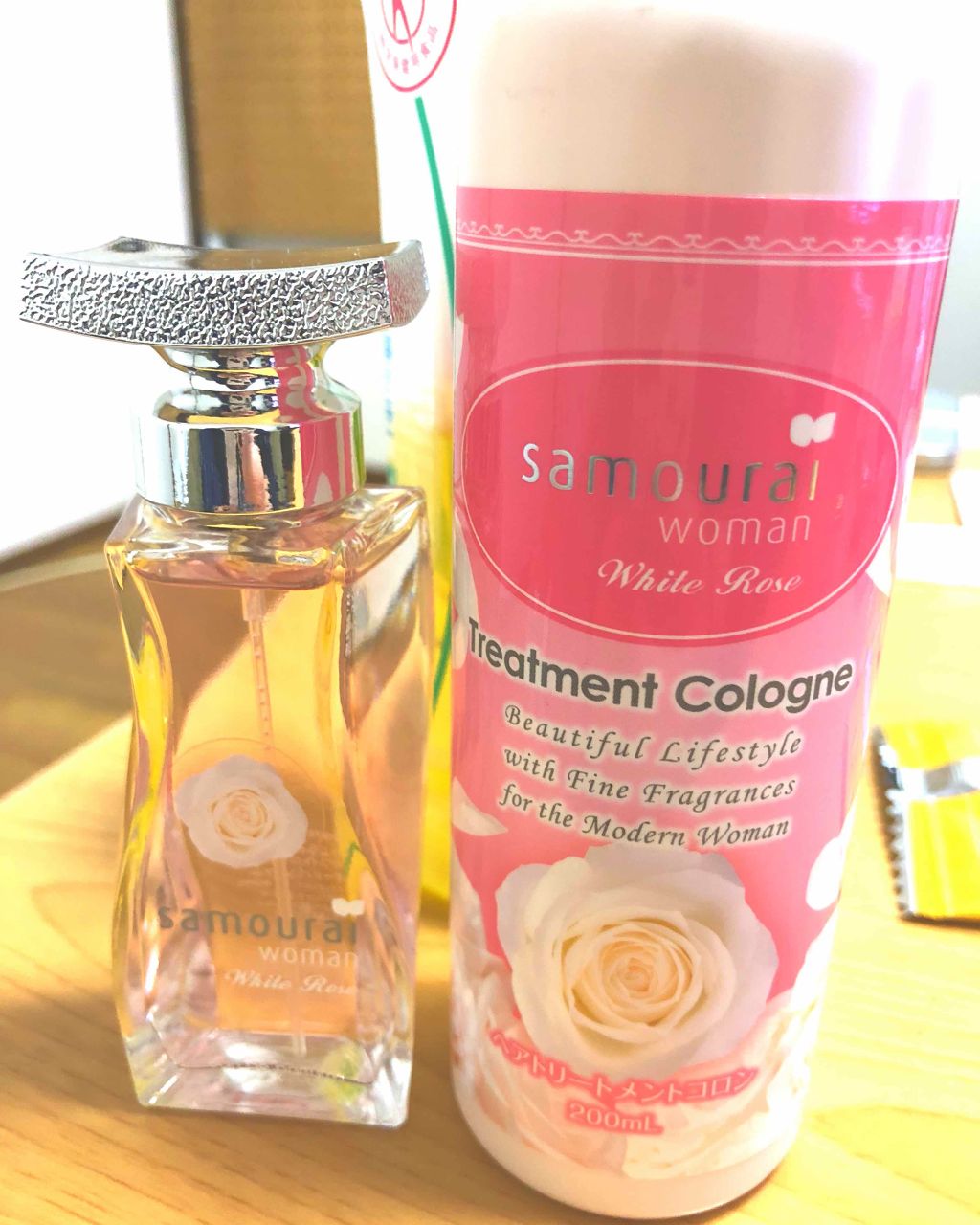 サムライウーマン ホワイトローズEDT/アランドロン/香水(レディース)を使ったクチコミ(3枚目)