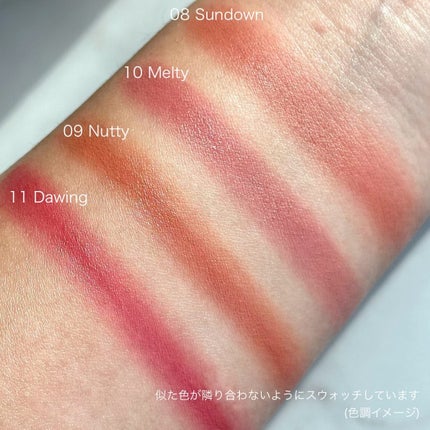 メルティングブラーリップポット/HOLIKA HOLIKA/口紅を使ったクチコミ(4枚目)