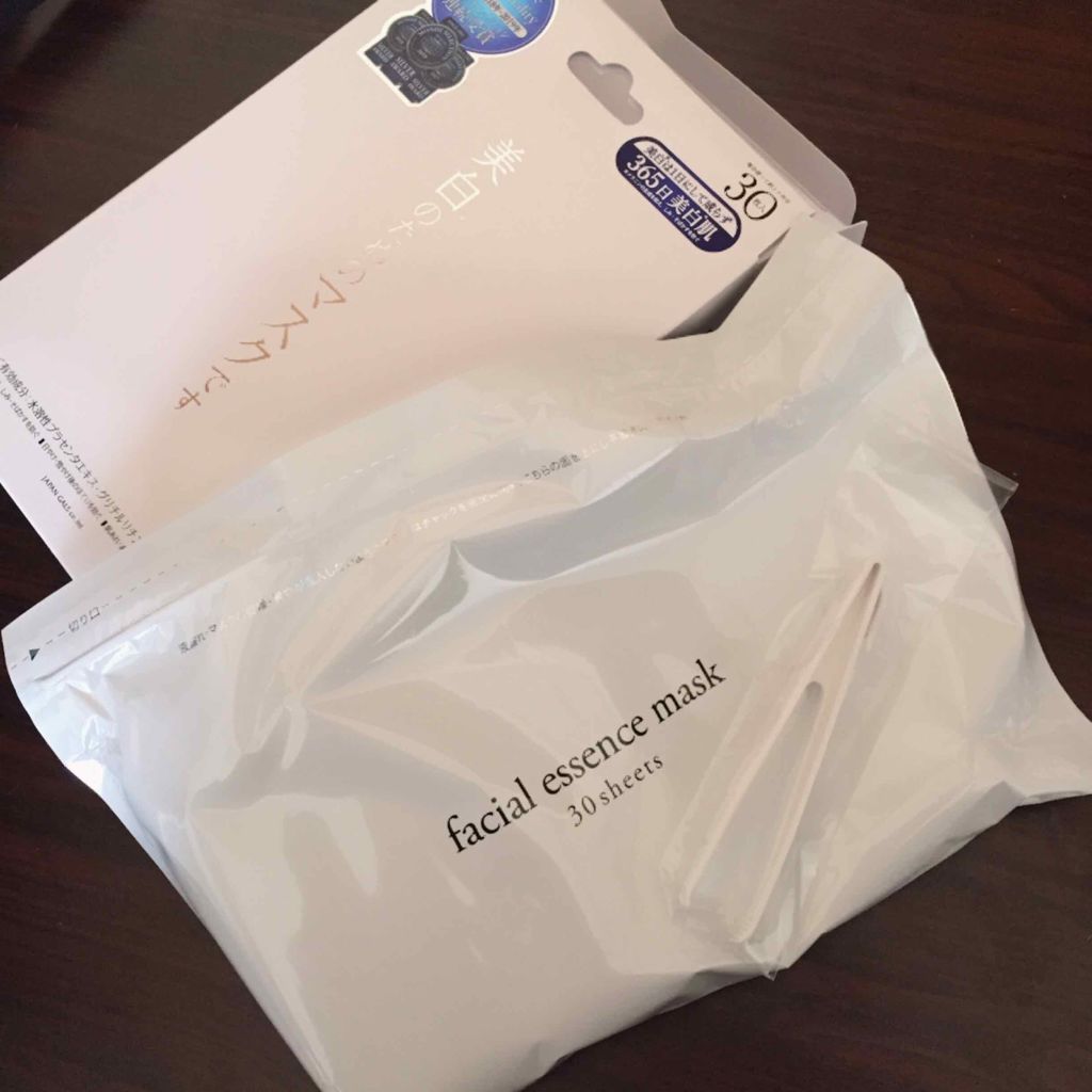 ホワイトエッセンスマスク 30P/ジャパンギャルズ/シートマスク・パックを使ったクチコミ(3枚目)