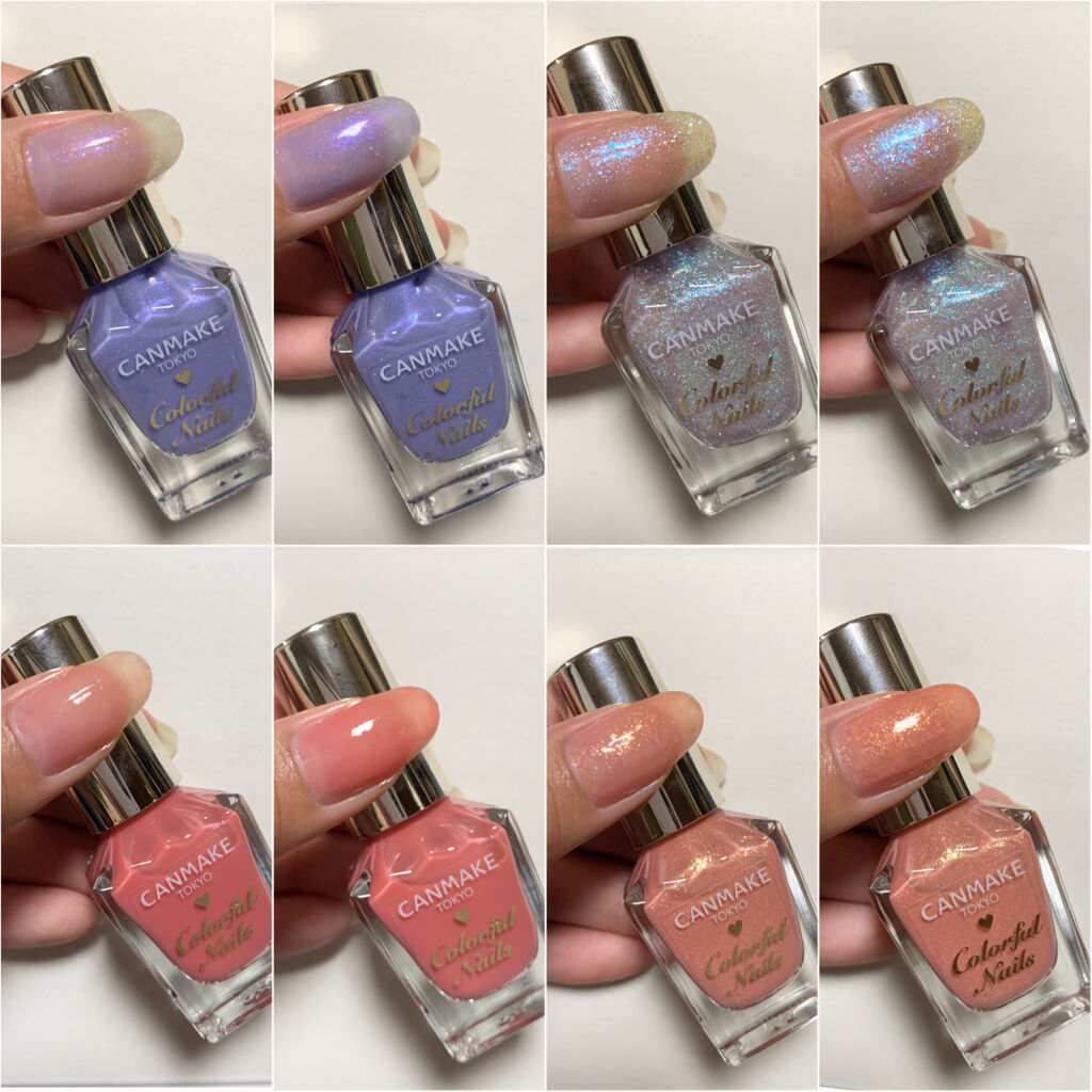 カラフルネイルズ/キャンメイク/マニキュアを使ったクチコミ（3枚目）
