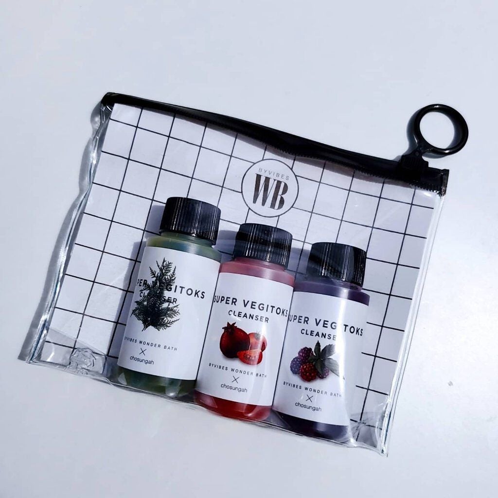 スーパーベジトックスクレンザー/WONDER BATH/クレンジングジェルを使ったクチコミ(2枚目)