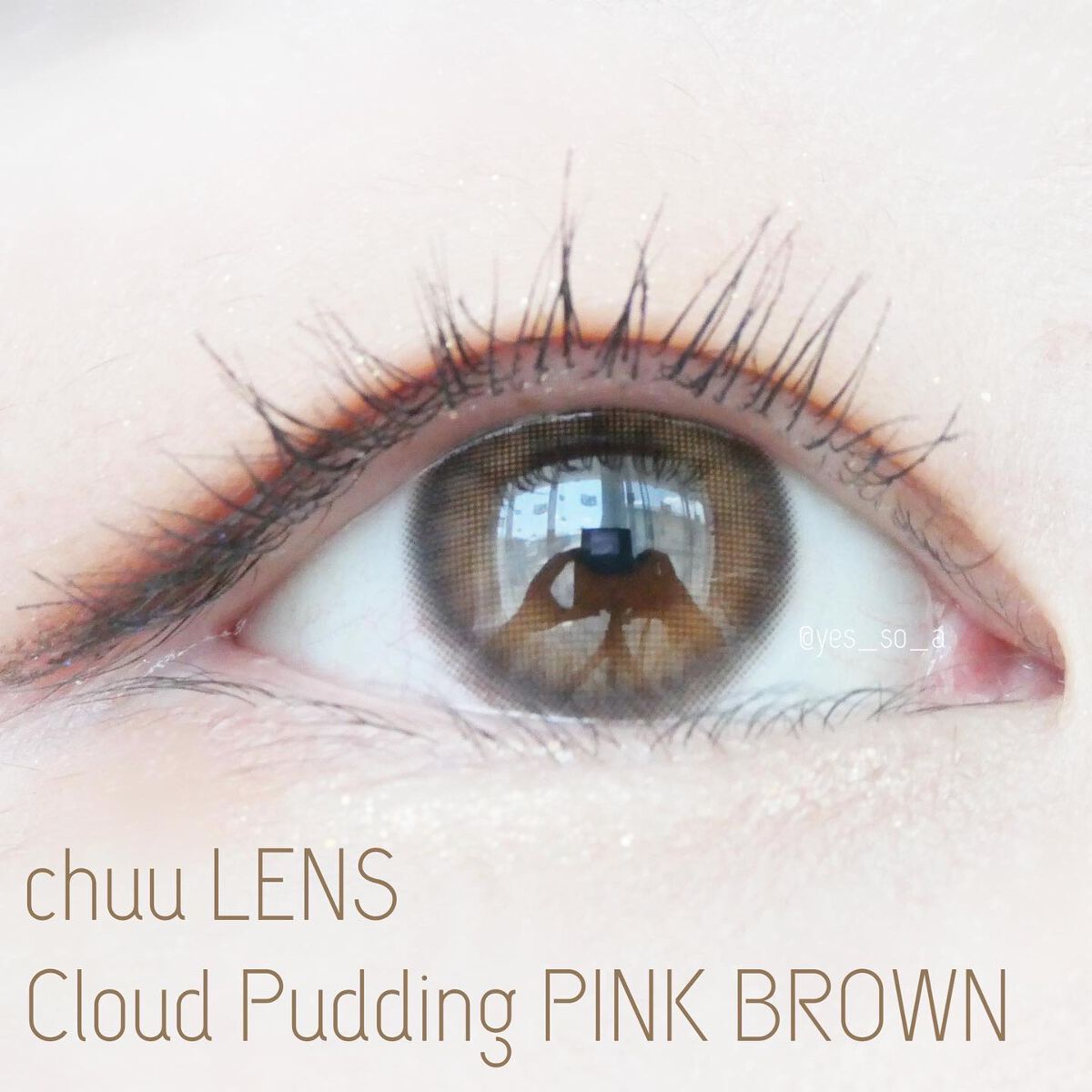 Cloud Pudding /chuu LENS/カラーコンタクトレンズを使ったクチコミ(1枚目)