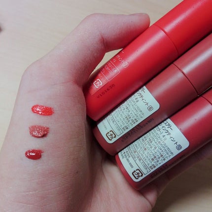 ビビッドコットン インクティント/innisfree/口紅を使ったクチコミ(2枚目)