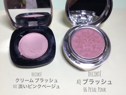 クリーム ブラッシュ/DECORTÉ/ジェル・クリームチークを使ったクチコミ(4枚目)