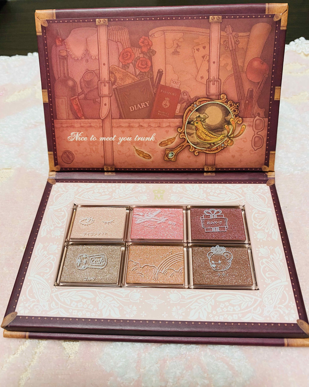 ナイストゥミーチュートランク/MAJOLICA MAJORCA/アイシャドウパレットを使ったクチコミ（2枚目）