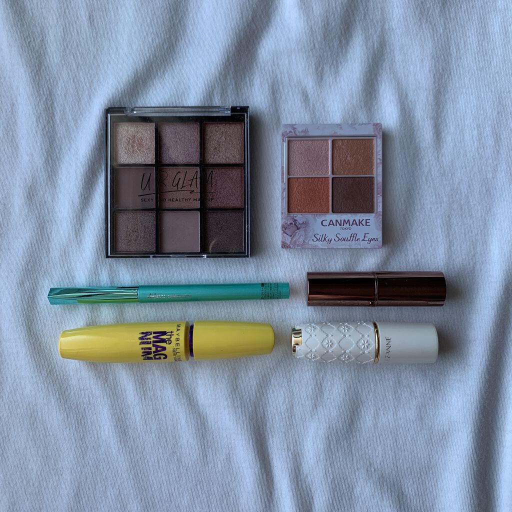 UR GLAM　BLOOMING EYE COLOR PALETTE/U R GLAM/アイシャドウパレットを使ったクチコミ（1枚目）