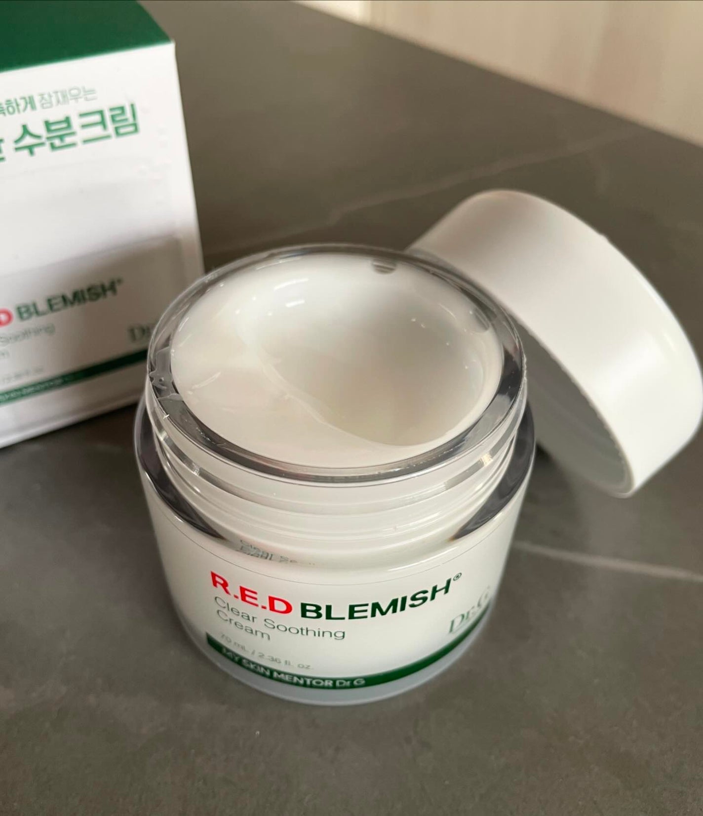 レッドブレミッシュ クリアスージングクリーム/Dr.G/フェイスクリームを使ったクチコミ(7枚目)