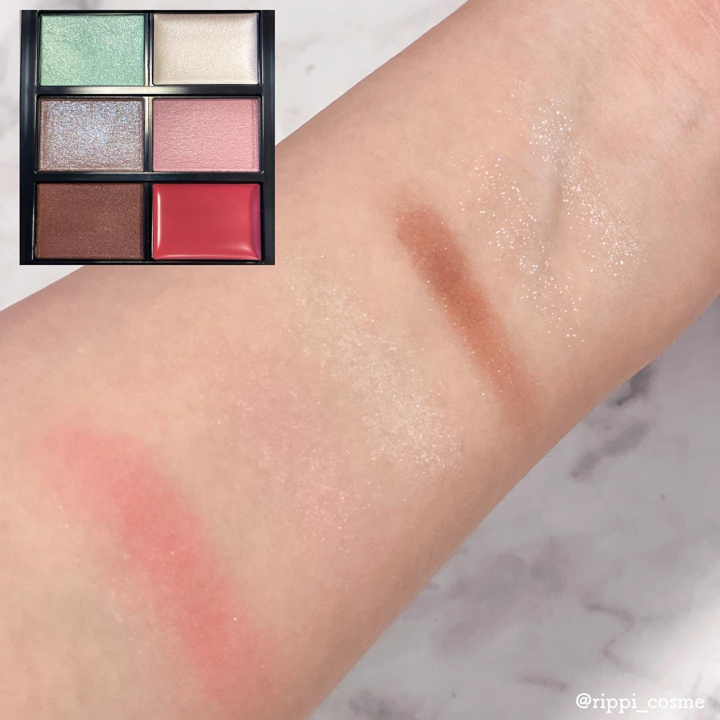 MY MIXED PALETTE 6色カスタムパレット/MN/マルチパレットを使ったクチコミ(3枚目)