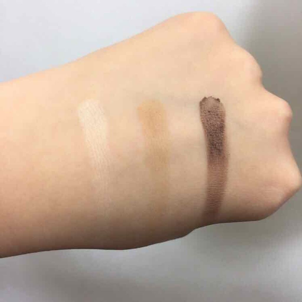 カンコレアイシャドウ/DAISO/アイシャドウパレットを使ったクチコミ(3枚目)