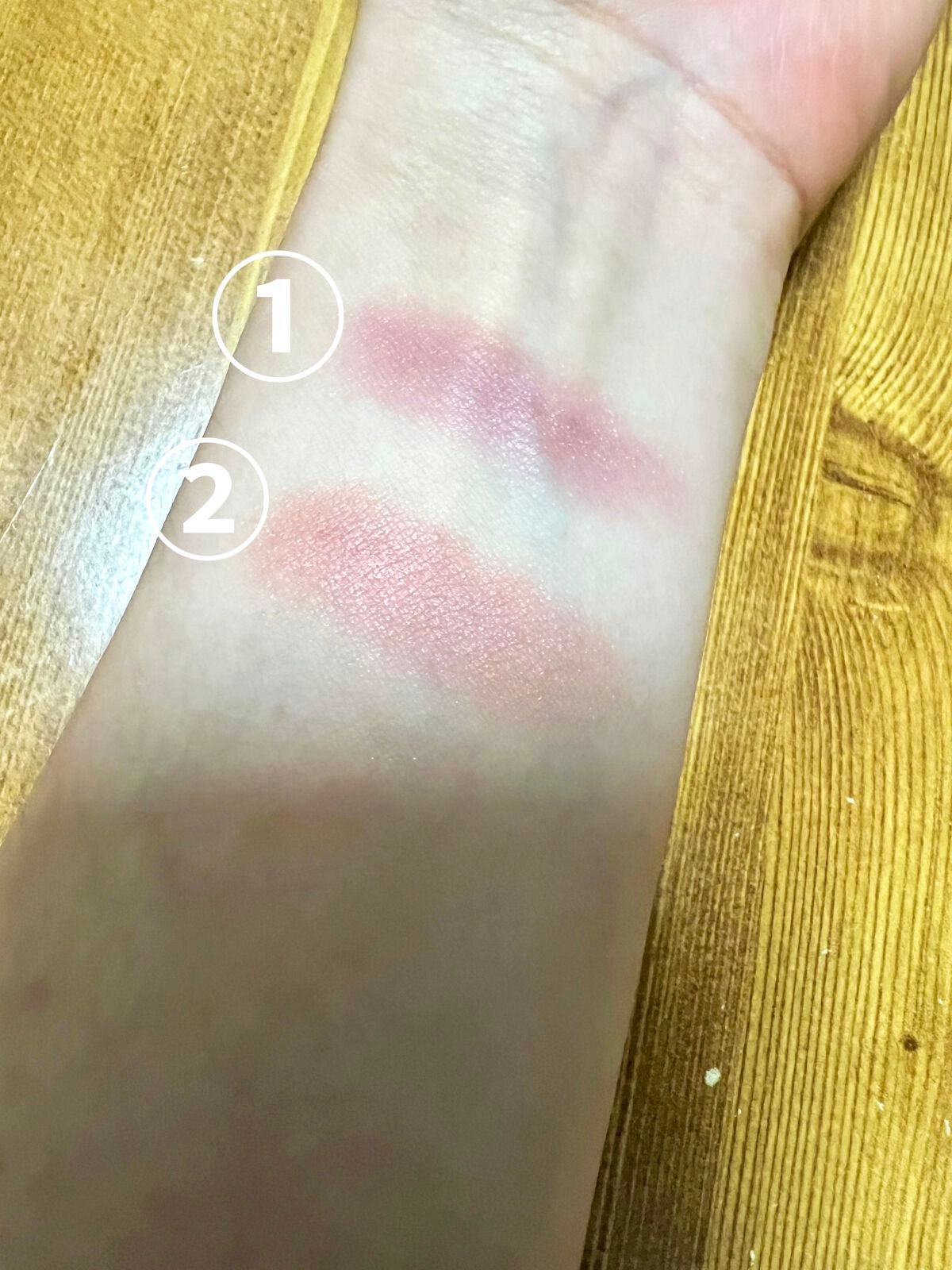 カラーリンググレイズ/LUNASOL/パウダーチークを使ったクチコミ(3枚目)