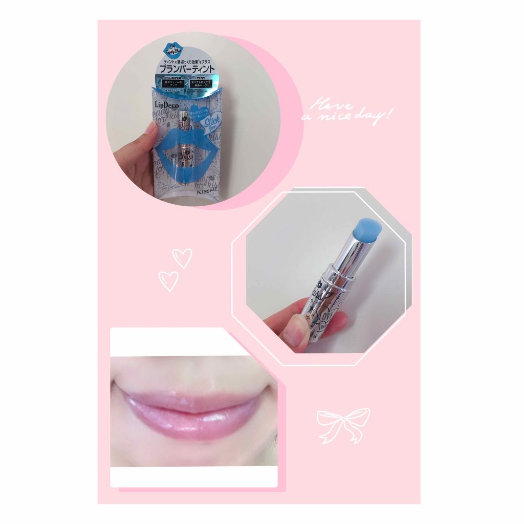 プランパーティントスティック/リップデコ/リップティントを使ったクチコミ(1枚目)