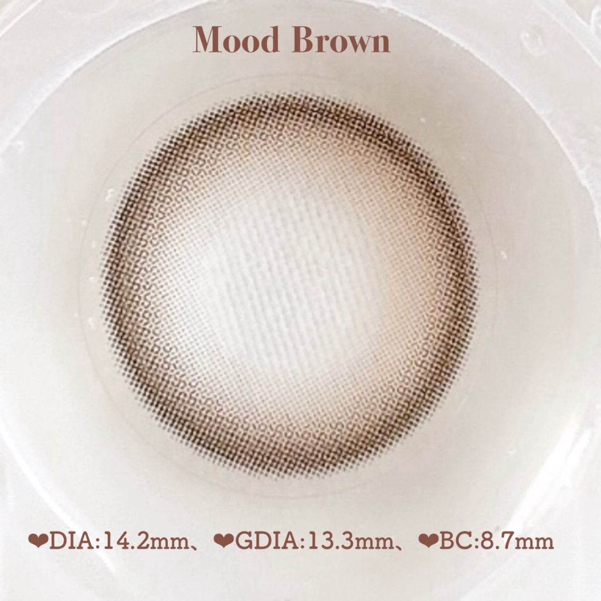 Moodnight 1day Mood Brown/OLENS/ワンデー（１DAY）カラコンを使ったクチコミ（3枚目）