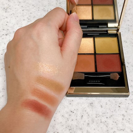 シグニチャー カラー アイズ/SUQQU/アイシャドウパレットを使ったクチコミ(5枚目)