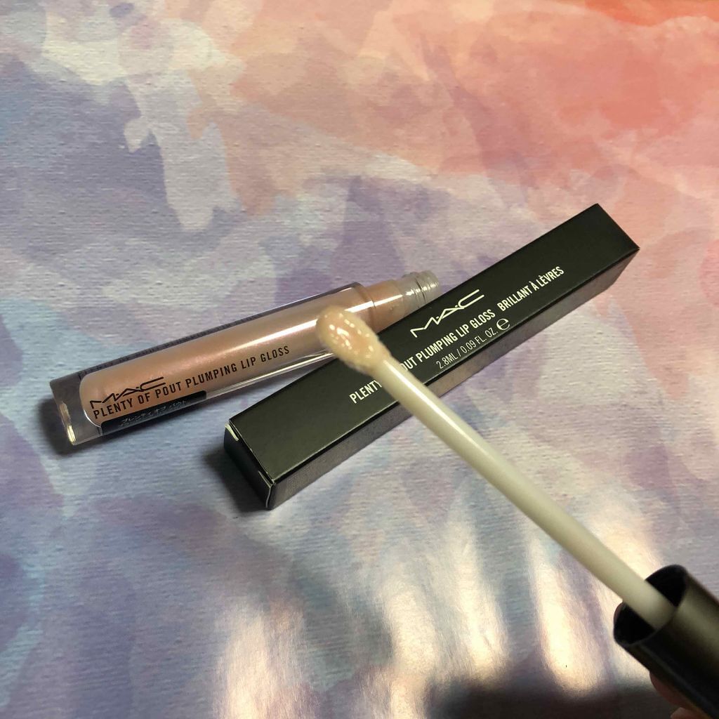 プレンティ オブ パウト プランピング リップグロス L シアーライトピンク/M・A・C/リップグロスを使ったクチコミ（2枚目）