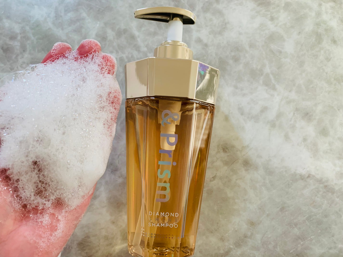 ゆうき on LIPS 「&PrismDIAMONDSHINEシャンプー、ヘアトリートメ..」(2枚目)