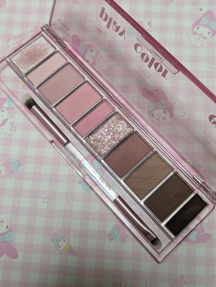 プレイカラー アイシャドウ/ETUDE/アイシャドウパレットを使ったクチコミ(3枚目)