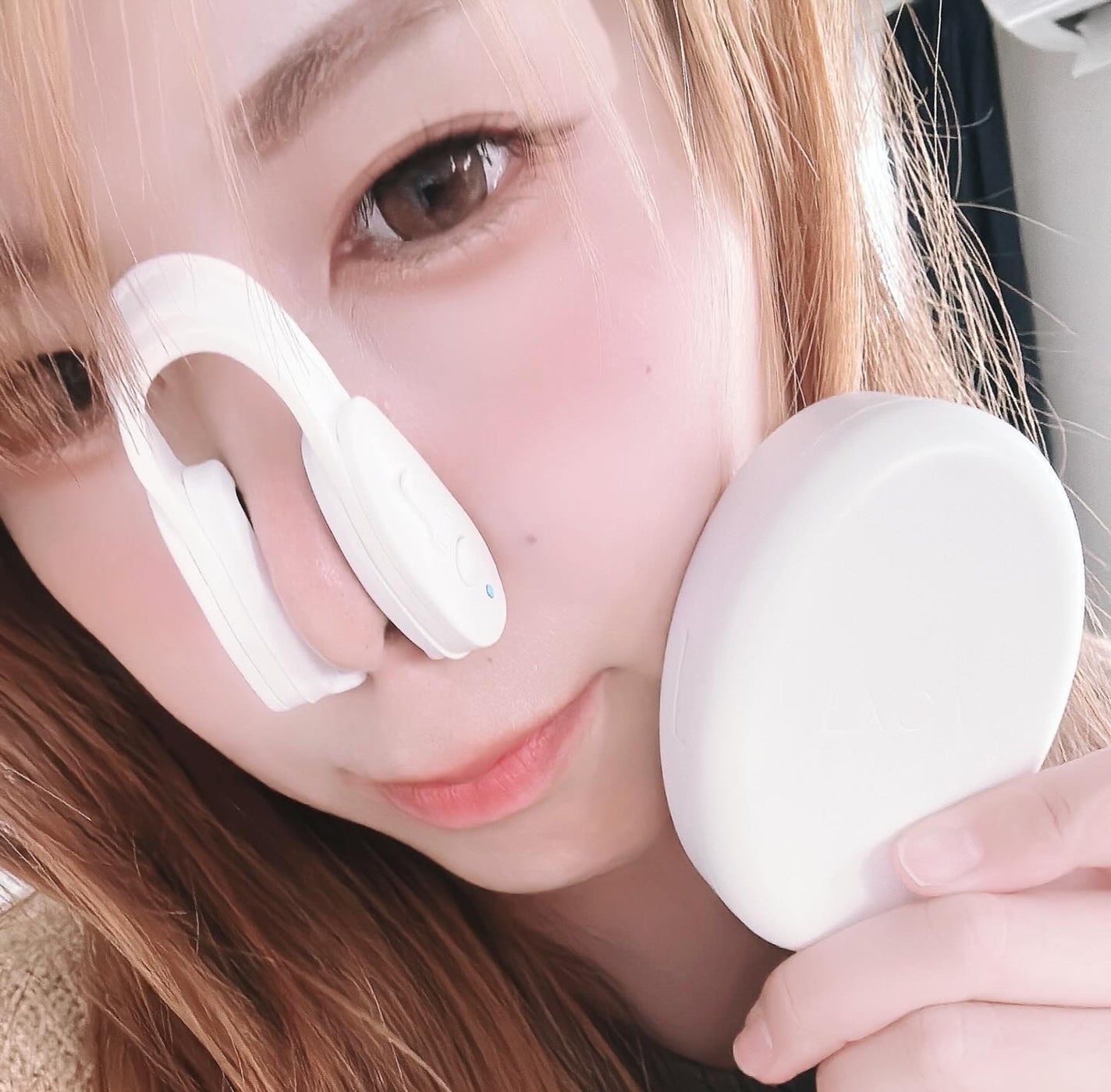 まなみ on LIPS 「LUXCEARフォーネスなんとなんと鼻専用美顔器なんです!圧力..」(1枚目)