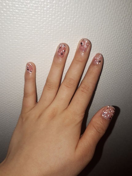 AT フレーク ネイル グリッター/Art Collection/マニキュアを使ったクチコミ(4枚目)