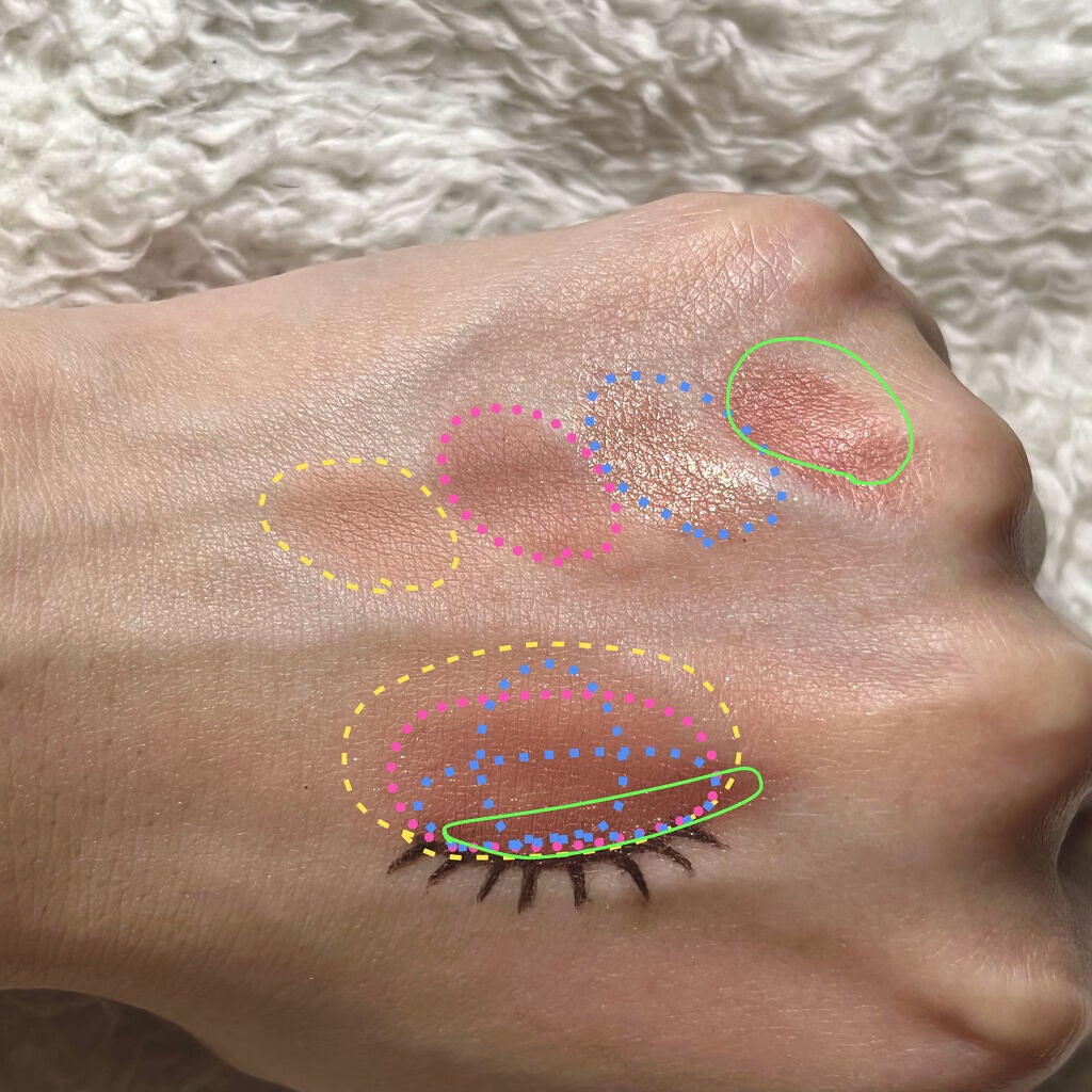 3CE ミニ マルチアイカラーパレット/3CE/アイシャドウパレットを使ったクチコミ(3枚目)