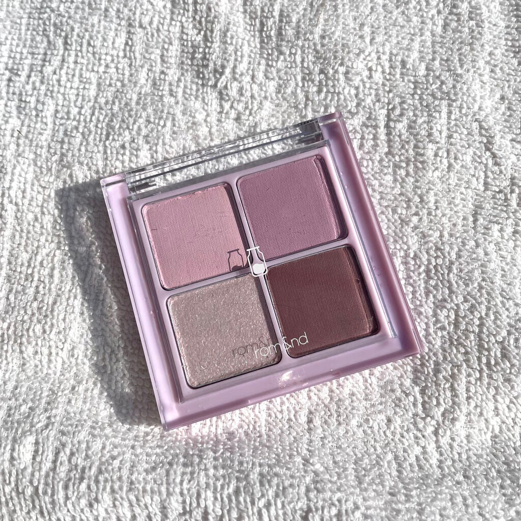 ベターザンアイズ ミルクシリーズ/rom&nd/アイシャドウパレットを使ったクチコミ(1枚目)
