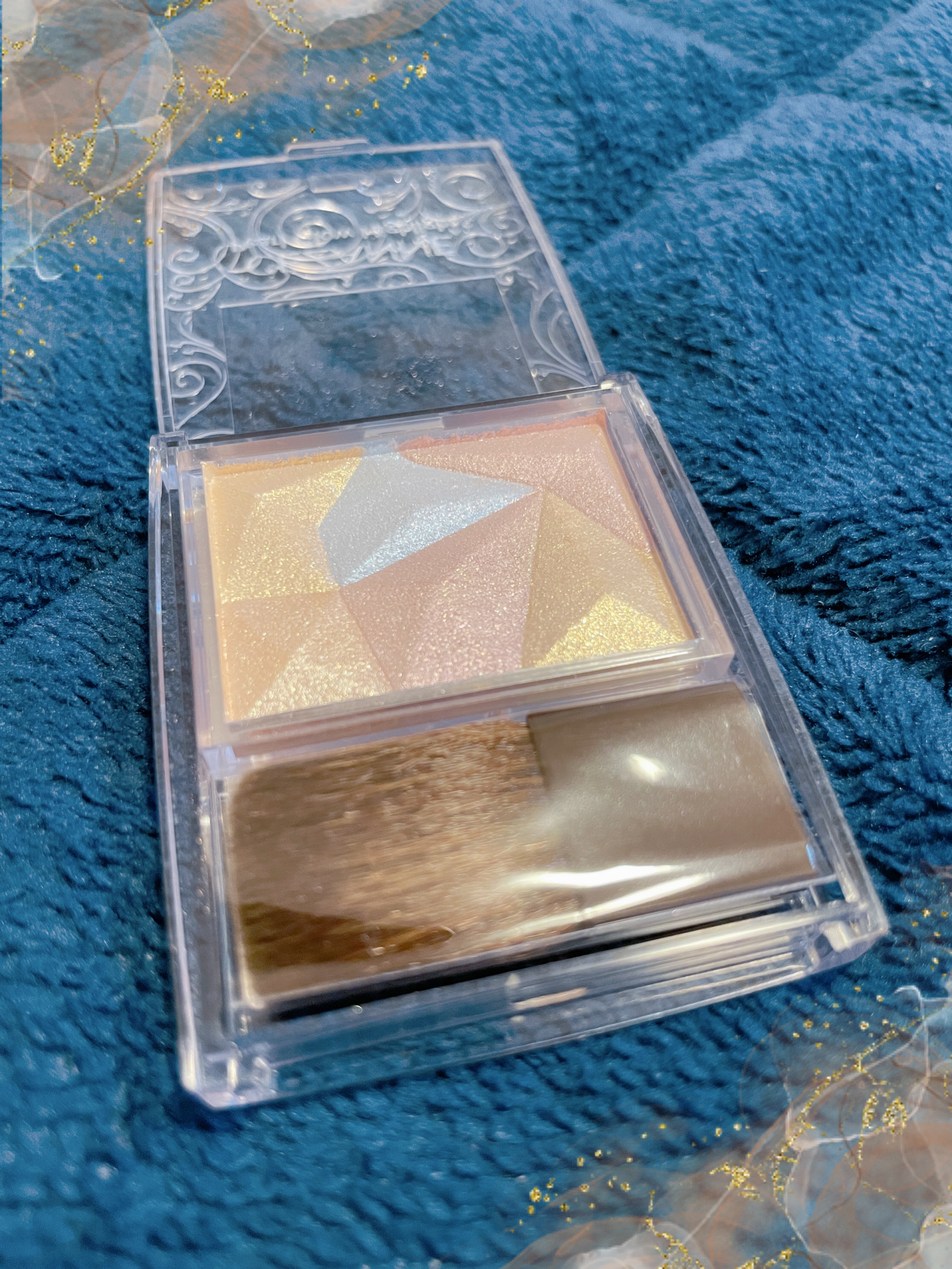 パールグロウハイライト SP1　オーロラプリズム/CEZANNE/ハイライト・シェーディングを使ったクチコミ（1枚目）