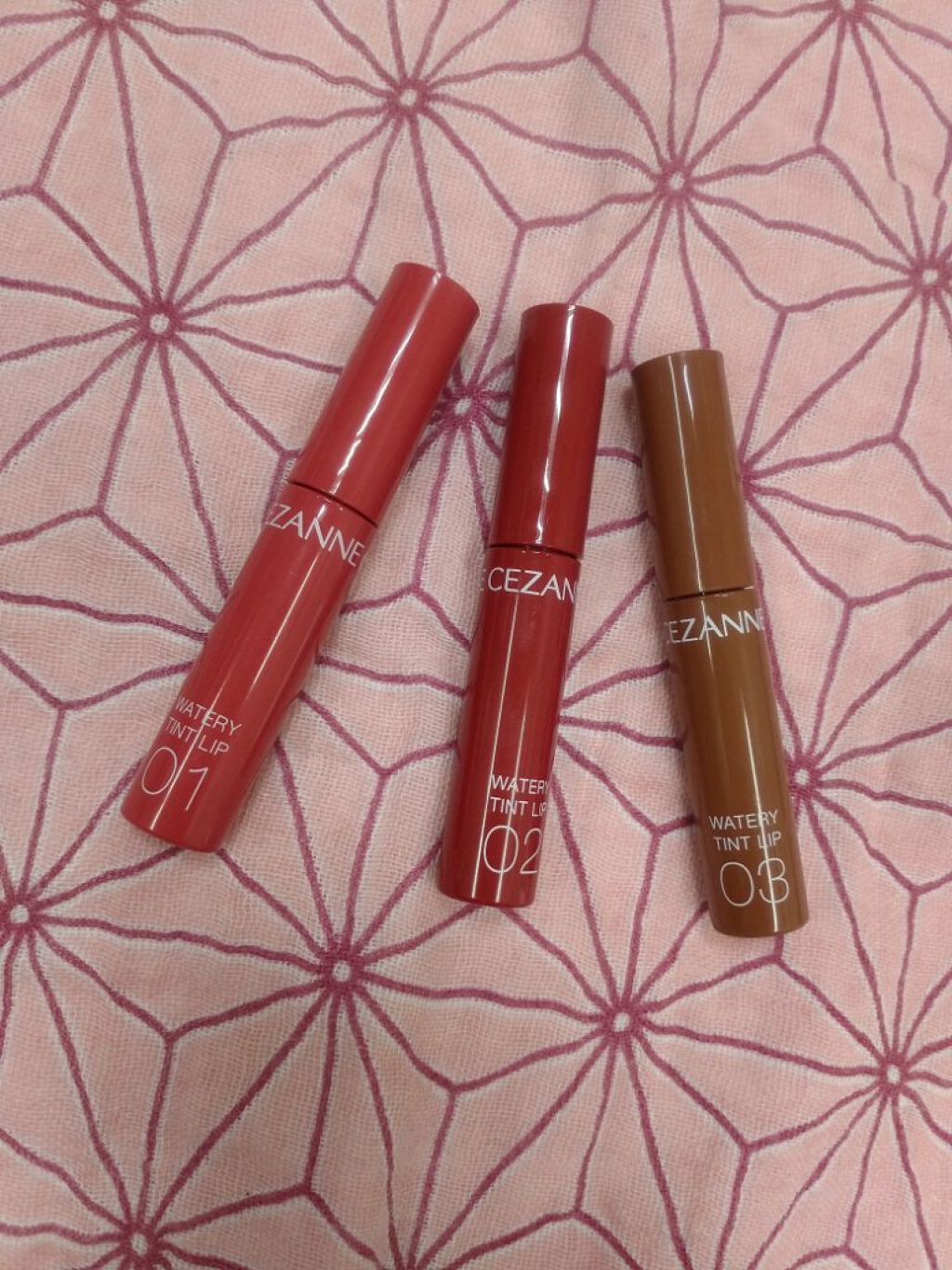ウォータリーティントリップ/CEZANNE/リップティントを使ったクチコミ（1枚目）