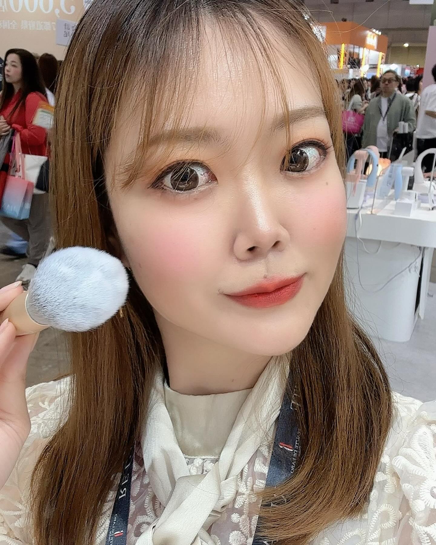 SIXPLUS メイクブラシ5本セット ハートペット/SIXPLUS/メイクブラシを使ったクチコミ（3枚目）