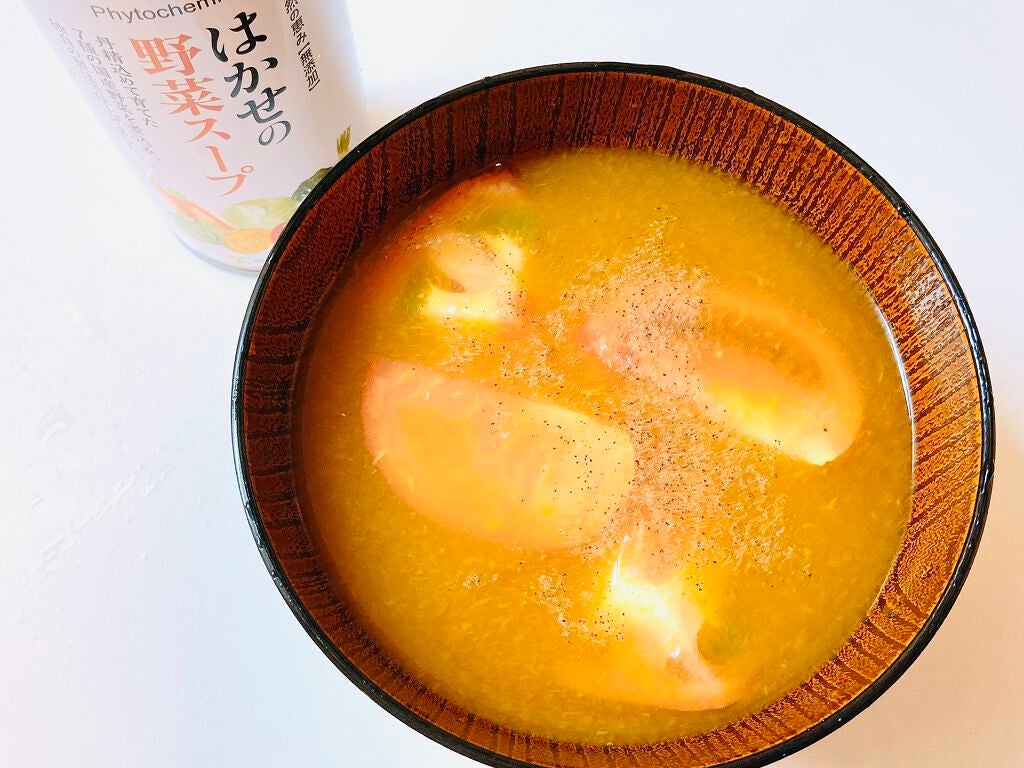 はかせの野菜スープ/ベータ食品/ドリンクを使ったクチコミ(3枚目)